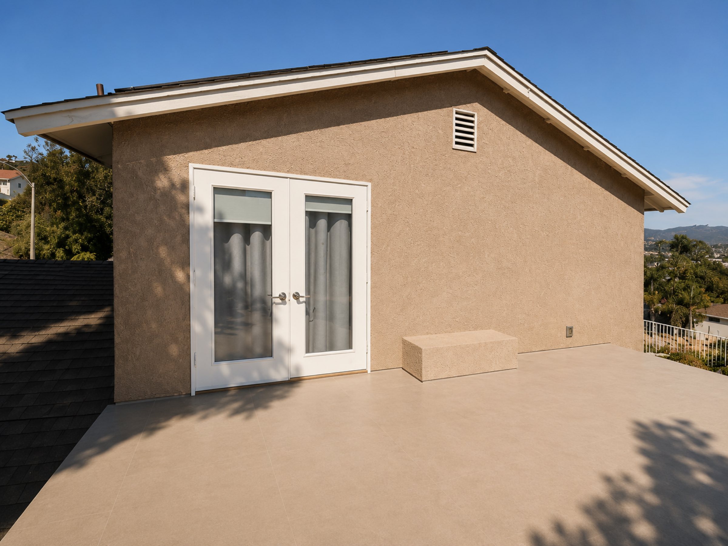 Completed rooftop deck San Diego - Complete Builders Inc